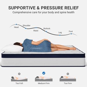 Vừa Công Ty Nén Túi Mùa Xuân Thân Thiện Với Môi Nệm Vua Nữ Hoàng Kích Thước Phòng Ngủ Phòng Khách Sạn Bệnh Viện Trường Học Hiện Đại - Product Image 3