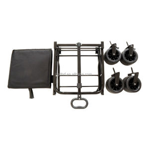 Outdoor <strong>Beach</strong> Shopping Storage Foldable Camping <strong>Wagon</strong> Cart With Four Wheels - Product Image 4