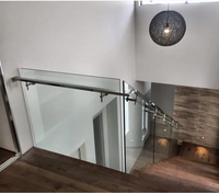 Accessoire de garde-corps en acier inoxydable 316 de qualité marine pour balcon et escalier, adapté aux tubes ronds de 42 mm et 50,8 mm de diamètre