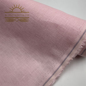 रितु वस्त्र थोक 100% सन लिनन कपड़े ठोस रंग प्रकृति कपड़े पहनने के लिए कपड़े पहनने योग्य कपड़े पहनने के लिए कपड़े - Product Image 6