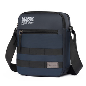 New Fashion <b>Men's</b> Shoulder Bag With Zipper Closure Waterproof Durable Nylon Business Crossbody Bag for Young <b>Men</b> - Product Image 3