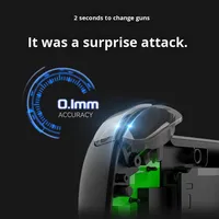 Ventilateur de refroidissement pour manette de jeu X3 Stretch avec double vibration Hall et interrupteur à déclenchement rapide pour Android/iOS/Switch/PC/P3/P4