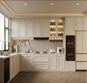 Étagères coulissantes de rangement pour armoire de cuisine à extraction personnalisée, armoire en bois massif pour l'organisation de la cuisine d'un petit appartement - Product Image 3