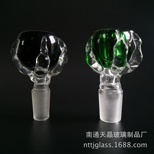 Tianjing Glass <b>Wine</b> Stopper 1419 Sai Pipe Dragon Claw Style Colorful Transparent High Quality - Product Image 3