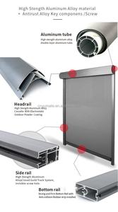 شاشات ضد الرياح مقاومة للتأثيرات الناعمة من مادة كلوريد البولي فينيل، مكونات فاخرة من زجاجات العدسات المنزلقة للخارج والفناء والحدائق - Product Image 2