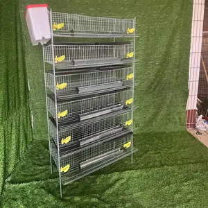 Strong Bearing Capacity Poultry Basket Transport Quail Rearing Cages For Sale