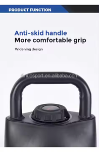 Nuovo Design ruotando la maniglia regolabile 6 livelli di regolazione del peso 18kg/40lb Smart Home Kettlebell per uomini e donne - Product Image 3