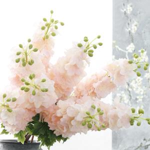 Vente chaude de haute qualité Real Touch <span class=keywords><strong>Delphinium</strong></span> fleurs pour la décoration de mariage en gros Latex Faux fleurs - Product Image 2