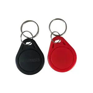 125Khz em Keychain Proximity keyfobs ID EM4100 thẻ kiểm soát truy cập thẻ ABS RFID keyfob