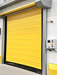 <span class=keywords><strong>Porte</strong></span> rapide en <span class=keywords><strong>PVC</strong></span> résistant à la chaleur en acier inoxydable avec fermeture éclair pour chambre froide <span class=keywords><strong>de</strong></span> 0 à 15 degrés - Product Image 3