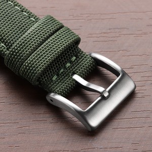 Bracelet de montre en toile de voile 20 mm 22 mm pour <span class=keywords><strong>Samsung</strong></span> <span class=keywords><strong>Watch</strong></span>, bracelet en nylon double face à dégagement rapide, bracelet de sport pour homme - Product Image 4