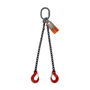 5/16 inch × 20' Tow Cable, Galvanized, with Slip Hooks on Each End