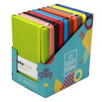 Carnet de notes en cuir PU avec sangle personnalisée, logo gaufré, écriture, format A4/A5/A6, pour usage au bureau, de Yimi