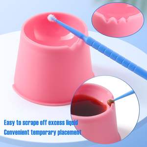 Une boîte de 100 gobelets mélangeurs dentaires réutilisables convient aux laboratoires et cliniques dentaires - Product Image 2