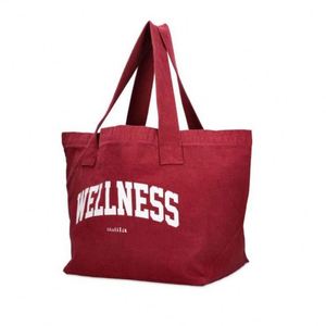 High Quality Custom Logo Printed Stripe Canvas Shopping Tote Bag Hot Sale Recyclable High Colorful Bags - Product Image 1