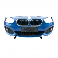 Perakitan Bumper Depan Berkualitas Tinggi, Radiator, Tangki Pendingin & Kipas Pendingin Suku Cadang Pengganti Otomatis Cocok untuk BMW Seri 1 F20
