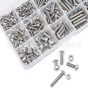 440Pcs 304 Stainless Steel Hex Socket Headcap Bolts Nuts Kit Metric M3 M4 M5 Screws With Allen Keys For DIY Repair - Product Image 5