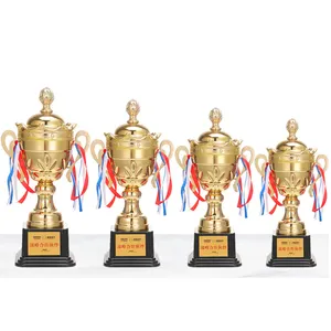 Regali professionali all'ingrosso della fabbrica scuola Taekwondo Dance Award oro argento rame Custom Sports Metal Trophy Cup