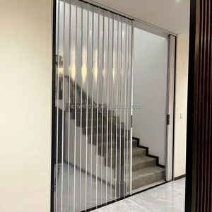 <span class=keywords><strong>Porte</strong></span> pliante en alliage d'aluminium au design moderne, avec plaque en acrylique givré transparent, étanche, pour vente en gros - Product Image 3