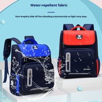 Sac à dos scolaire tendance pour écoliers, vente en gros d'usine, pour garçons et filles, avec logo amélioré, en polyester