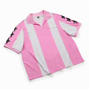 Tela CVC de Alta Calidad, 180 GSM, para Camisetas, Color Sólido, Hombros Caídos, Anti-Pilling, Manga Corta, Casual, Unisex, Lavada - Product Image 1