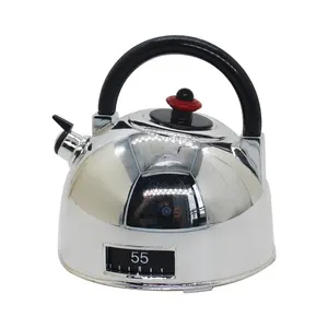 Fancy Kitchen Time Manager 60 Minutes Kettle Shape Mechanical Dial Countdown Timer