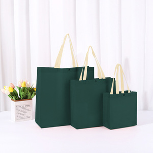 Bolsas de Tela Tipo Tote con Asas para Ropa, Ecológicas, con Logotipo Personalizado, Bolsa de Regalo de Tela - Product Image 2