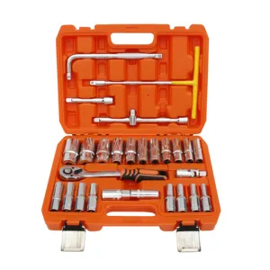 热销工具收纳家用设备28件工具箱多功能72t工具组带盒