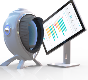 Analyseur de peau intelligent JLM M8 : Diagnostic multispectral basé sur les données avec 24 langues pour les fournisseurs - Product Image 1
