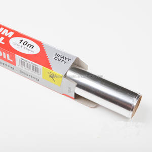 กระดาษห่ออาหารอลูมิเนียมฟอยล์พิมพ์ลายกว้าง30ซม. สำหรับเตรียมอาหารและทำอาหารเพื่อเก็บรักษาและควบคุมอุณหภูมิ - Product Image 3