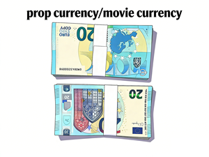 Dinero Falso Euro de Alta Calidad con Impresión Completa para Bodas, Eventos, Cabinas de Fotos, Películas, Fiestas. Moneda ficticia. - Product Image 1