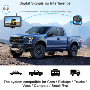 12 <span class=keywords><strong>24</strong></span> Volt 2 hình ảnh video HD kỹ thuật số không dây Xe Tải xe buýt đảo ngược Hệ Thống Camera và cảm biến đỗ xe - Product Image 6