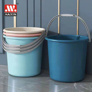Xô Nhựa Haixin Giá Rẻ Chất Lượng Đảm Bảo 15L/18L/22L Xô Nước Tinh Khiết Với Tay Cầm Bằng Nhựa - Product Image 2