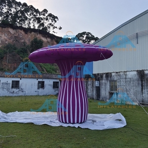 Fornitura per feste fungo gonfiabile gigante colorato vivido con luci a led per attività a tema <span class=keywords><strong>Alice</strong></span> nel <span class=keywords><strong>paese</strong></span> <span class=keywords><strong>delle</strong></span> <span class=keywords><strong>meraviglie</strong></span> - Product Image 2