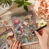 Mr.Paper PET Daily Life Mini Scene Sticker Book Jumbo pour Journal Collage