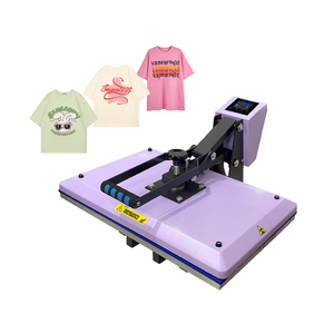 수동 40 X <span class=keywords><strong>60</strong></span> CM 티셔츠 승화 열전사 기계 고압 열 프레스 기계 티셔츠 전사 인쇄용 - Product Image 1