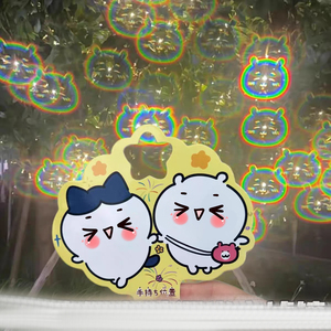 New vui phim hoạt hình tùy chỉnh nhiễu xạ tấm kính Eyewear in giấy tùy chỉnh nhiễu xạ tấm Quà Tặng ngoại vi - Product Image 1