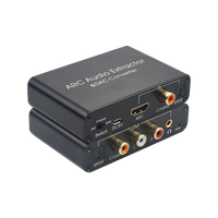 TUTI Extracteur audio et convertisseur DAC ARC en gros, avec entrée coaxiale SPDIF, canal de retour audio DAC et convertisseur audio DAC