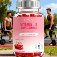 Gummies de Vitamine B Naturelle OEM/ODM pour l'Énergie, le Métabolisme et la Santé du Système Nerveux – Sans Sucre, Véganes, à Croquer
