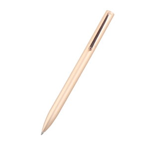Stylo minimaliste en métal rose doré - Product Image 1