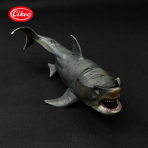 Cikoo Lot de figurines en plastique PVC marron Megalodon <span class=keywords><strong>Indominus</strong></span> <span class=keywords><strong>Rex</strong></span>, certifiées EN71, unisexe, pour les enfants de 4 ans et plus - Product Image 3