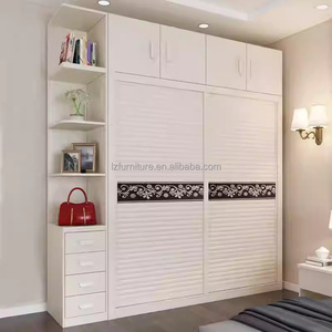Affordable Studio Apartment Bedroom Furniture <b>Storage</b> Bed With Nightstands Wardrobe & Vanity Sets for Compact Living Space - Product Image 1