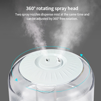 Humidificateur de maison intelligente 3L grande capacité de pulvérisation sur l'eau humidificateur d'air de bureau portable silencieux