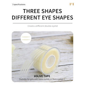 LMLTOP Double <b>Eyelid</b> <b>Tape</b> 300 Pairs Fiber Invisible Widened Crescent Shape A1037 - Product Image 2