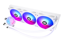 Refroidisseur liquide AIO pour processeur Aqua Elite 360 White ARGB 360 mm, neuf, pour Intel et AMD