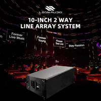 Haut-parleur Line Array 2 voies de 10 pouces avec amplificateur DSP intégré pour événements en direct
