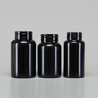 Bouteille en plastique PET de qualité pharmaceutique écologique de 60 ml, 100 ml, 120 ml, 150 ml, 175 ml, 200 ml pour l'emballage de capsules et de pilules