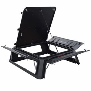 Toldo de Acero al Manganeso de 4 Puertas y Techo Alto para Camioneta con <span class=keywords><strong>Ventanas</strong></span> Antirrotura, Compatible con Toyota Hilux <span class=keywords><strong>Vigo</strong></span> Revo SR5 - Product Image 3