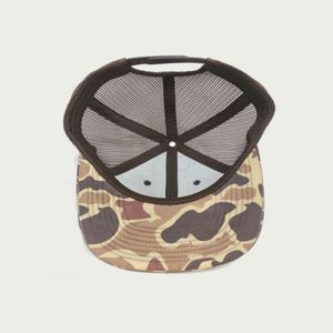 Custom 6 Panel 112 Richardson Duck Brown Camo <b>Snap</b> Back Plain <b>Cap</b> Gorras Mesh Trucker Hat - Product Image 6