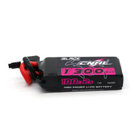 Cnhl Seri Hitam Baterai 1300Mah 7.4V 2S 100c Lipo dengan Colokan Xt60